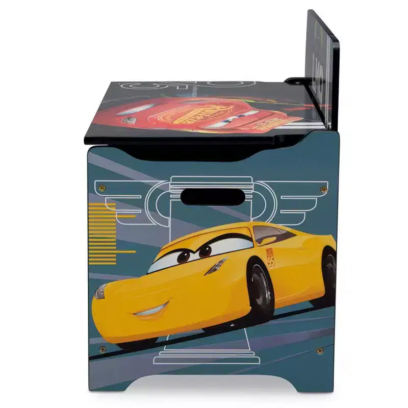 Boîte à Jouets Thème Voitures Multicolore, 1 Enfant