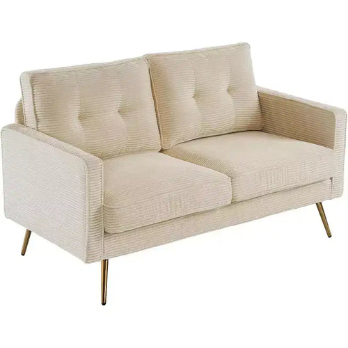 VINGLI 56 Modern Loveseat,Small Sofa Couch Deep Seat for Living Room,2-Seater Loveseat Sofa