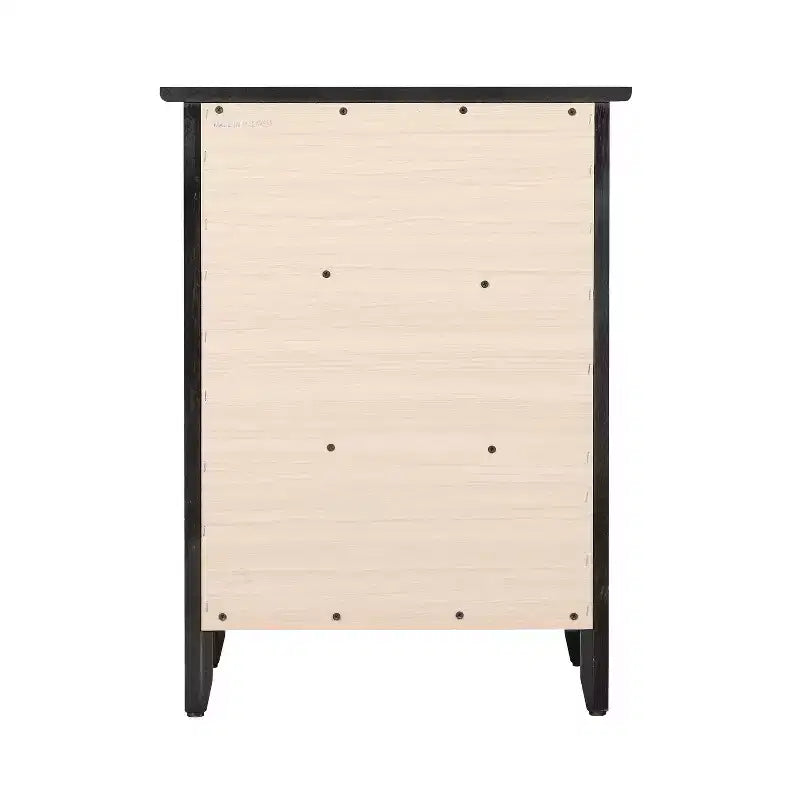 Table de chevet rectangulaire en bois – Noir / Cappuccino / Cerisier / Chêne / Blanc / Jaune | Simple | Chambre et salon