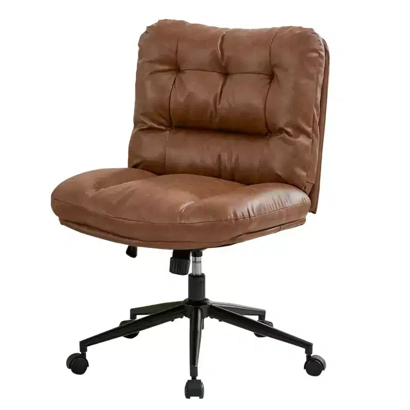 Chaise de vanité pivotante en chenille, style pieds croisés, réglable en hauteur, 1 personne