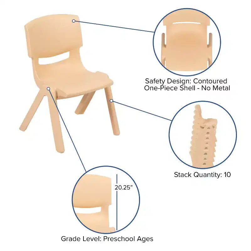 Ensemble de table d'activités ronde bleue réglable en hauteur pour enfants avec 2 chaises, 2 personnes