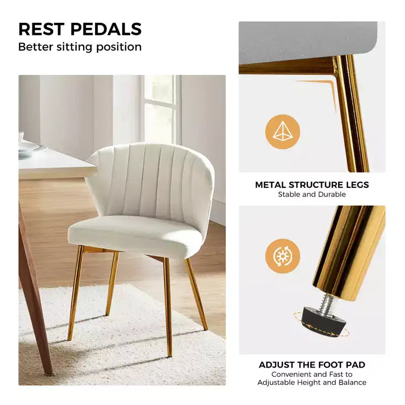 Fauteuil d'appoint en velours noir / fuchsia / vert / ivoire / moutarde / marine / orange / rose / rouge / sauge / havane / sarcelle / jaune avec pieds en métal – 1 place