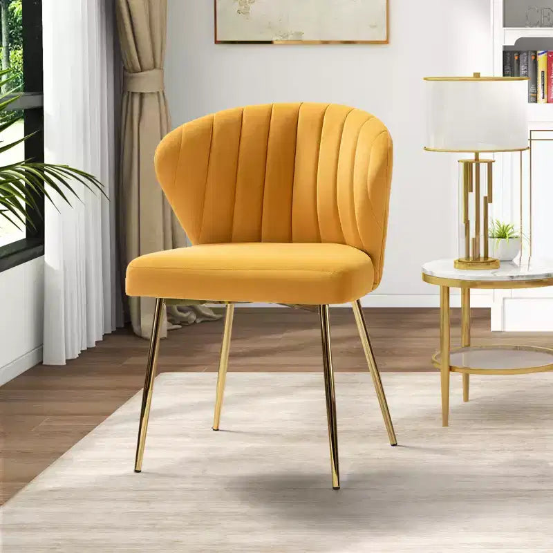 Fauteuil d'appoint en velours noir / fuchsia / vert / ivoire / moutarde / marine / orange / rose / rouge / sauge / havane / sarcelle / jaune avec pieds en métal – 1 place
