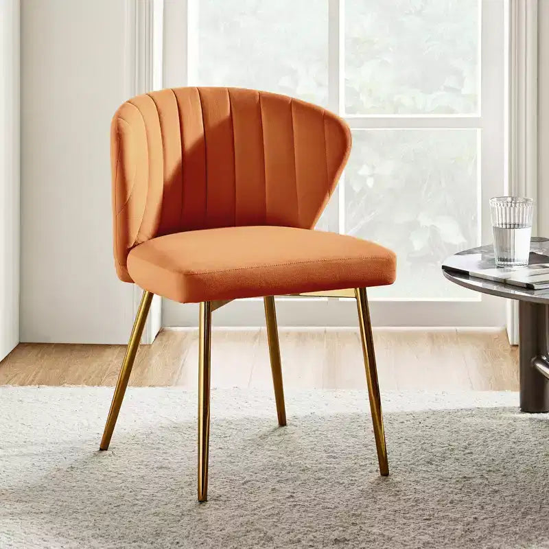 Fauteuil d'appoint en velours noir / fuchsia / vert / ivoire / moutarde / marine / orange / rose / rouge / sauge / havane / sarcelle / jaune avec pieds en métal – 1 place