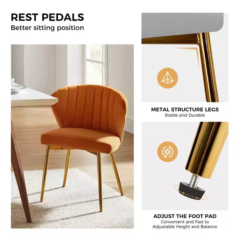 Fauteuil d'appoint en velours noir / fuchsia / vert / ivoire / moutarde / marine / orange / rose / rouge / sauge / havane / sarcelle / jaune avec pieds en métal – 1 place