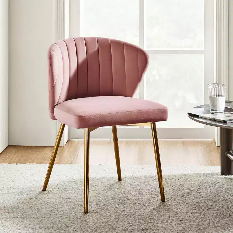 Fauteuil d'appoint en velours noir / fuchsia / vert / ivoire / moutarde / marine / orange / rose / rouge / sauge / havane / sarcelle / jaune avec pieds en métal – 1 place