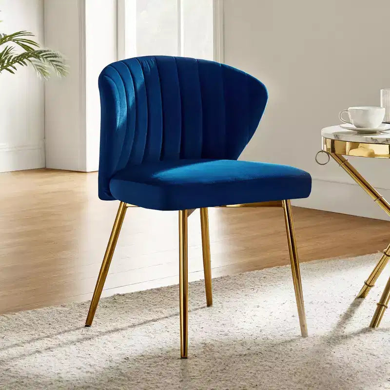 Fauteuil d'appoint en velours noir / fuchsia / vert / ivoire / moutarde / marine / orange / rose / rouge / sauge / havane / sarcelle / jaune avec pieds en métal – 1 place
