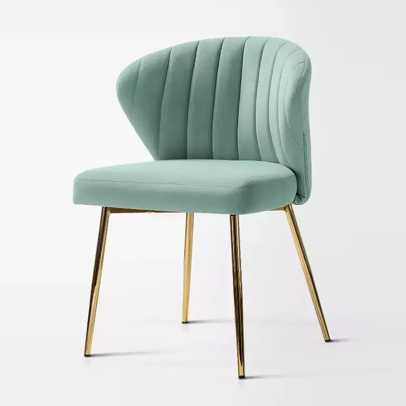 Fauteuil d'appoint en velours noir / fuchsia / vert / ivoire / moutarde / marine / orange / rose / rouge / sauge / havane / sarcelle / jaune avec pieds en métal – 1 place